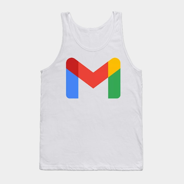 Gmail New Logo 2020 Graphic Tank Top by DankSpaghetti